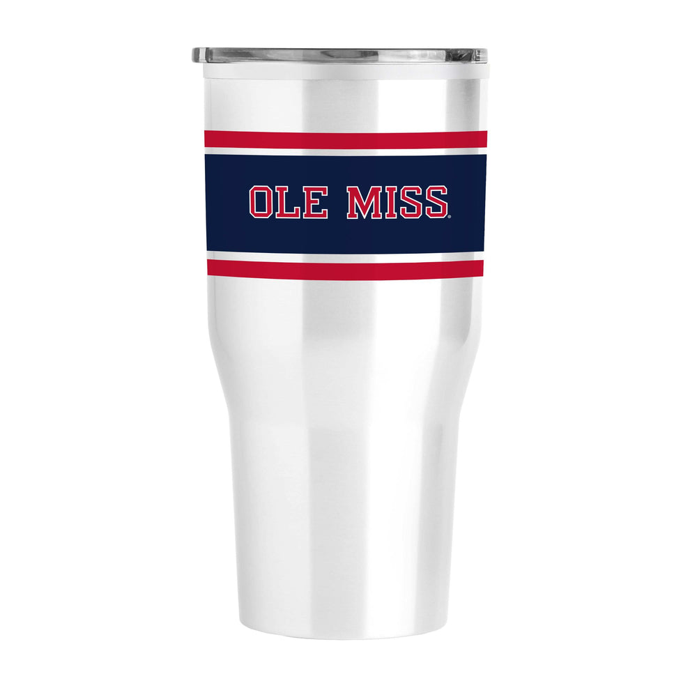 Ole Miss 30oz Stripe Fusion Tumbler - Logo Brands - Flyclothing LLC