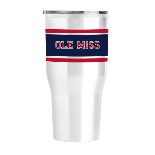 Ole Miss 30oz Stripe Fusion Tumbler - Logo Brands - Flyclothing LLC
