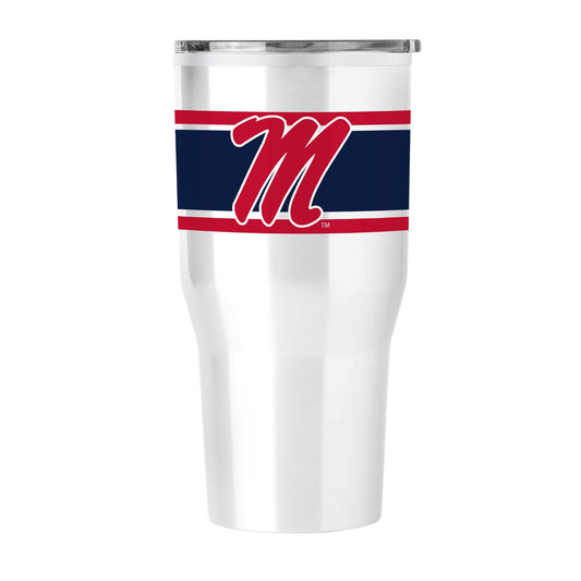 Ole Miss 30oz Stripe Fusion Tumbler - Logo Brands - Flyclothing LLC