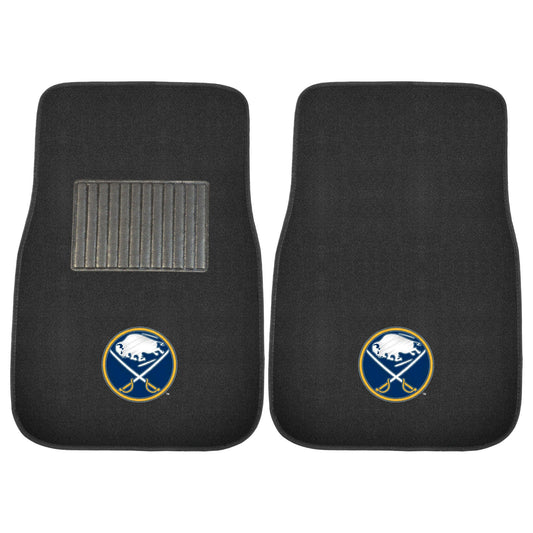 Buffalo Sabres Embroidered Car Mat Set - 2 Pieces - Buffalo Sabres