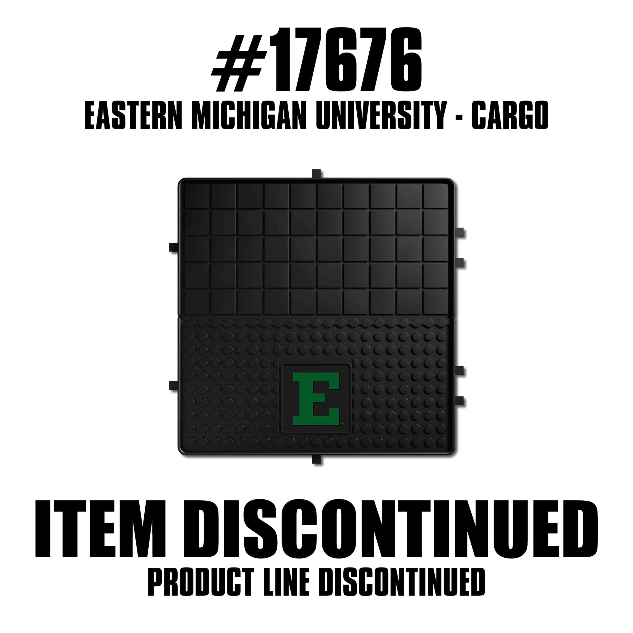 Eastern Michigan Eagles Heavy Duty Cargo Mat 31"x31" - Eastern Michigan - Flyclothing LLC