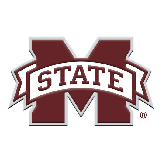 Mississippi State University Color Emblem - Logo Brands - Flyclothing LLC