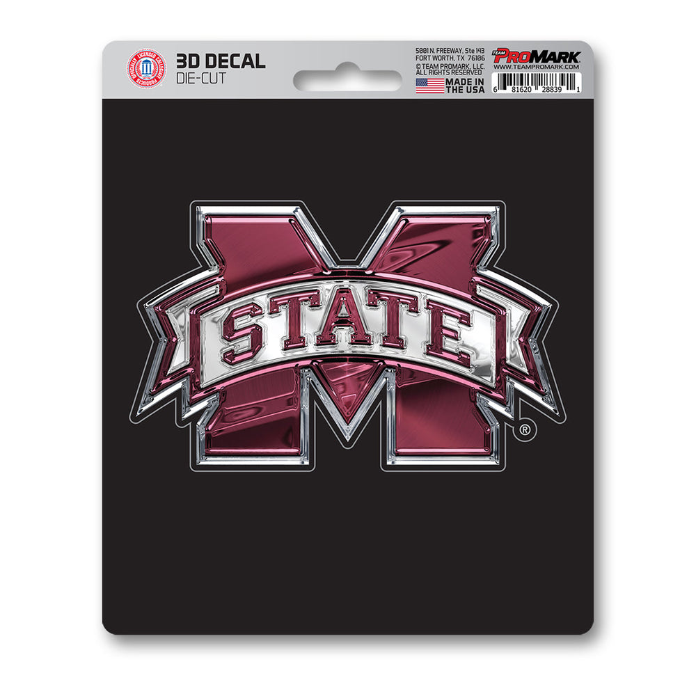 Mississippi State University 3D Decal