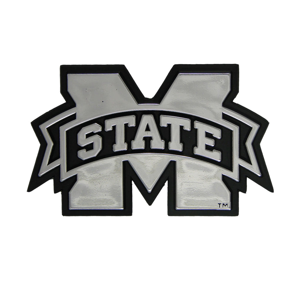 Mississippi State University Molded Chrome Emblem