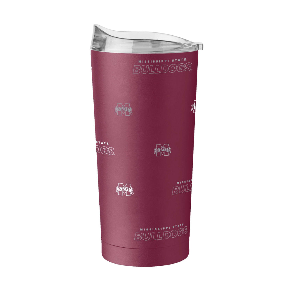 Mississippi State 20oz Step And Repeat Powder Coat Tumbler - Logo Brands - Flyclothing LLC