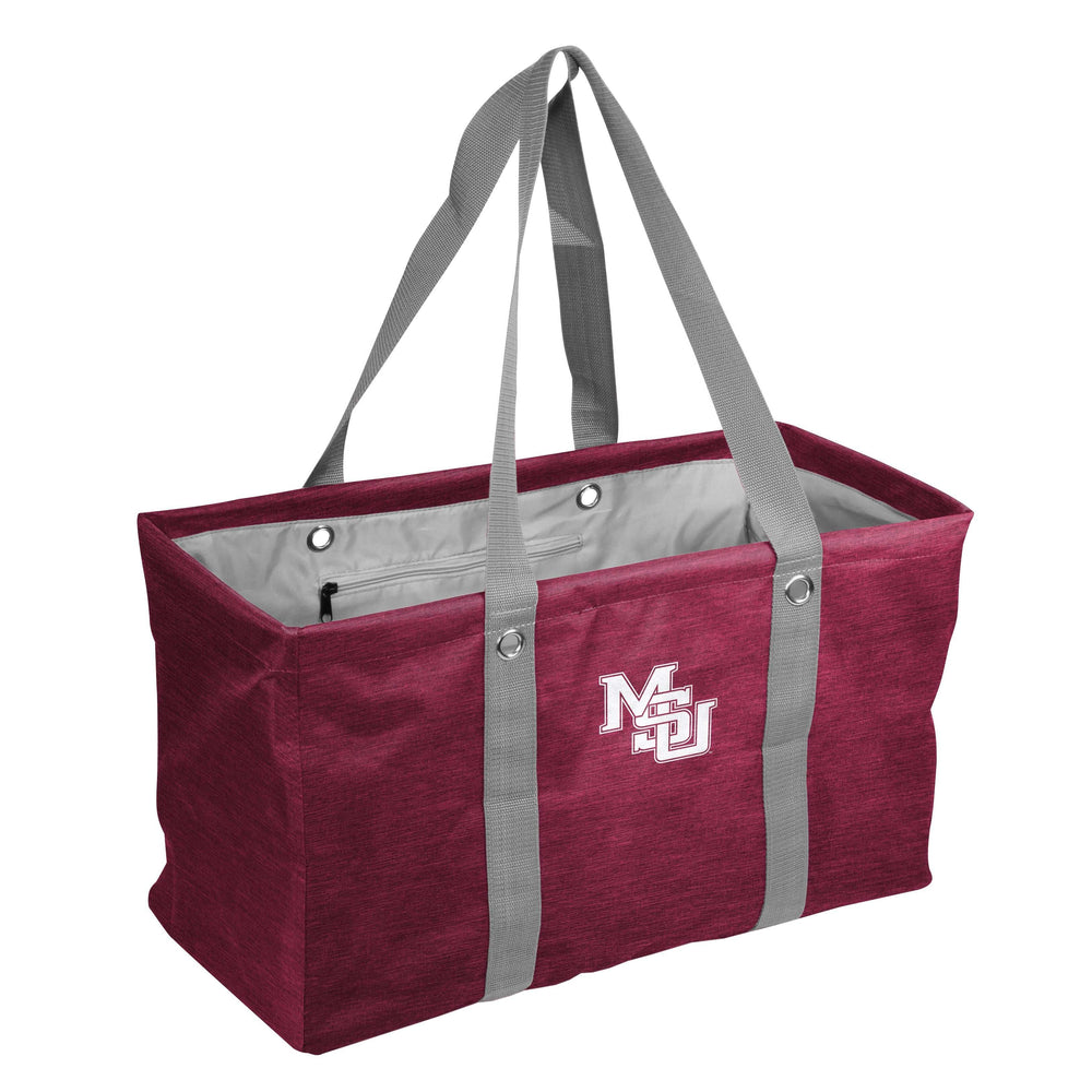 Mississippi State Interlocking MS Crosshatch Picnic Caddy - Logo Brands - Flyclothing LLC