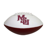 Mississippi State FS Interlocking MS Autograph Debossed Football - Logo Brands - Flyclothing LLC