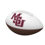 Mississippi State Mini Interlocking MS Autograph Football - Logo Brands - Flyclothing LLC
