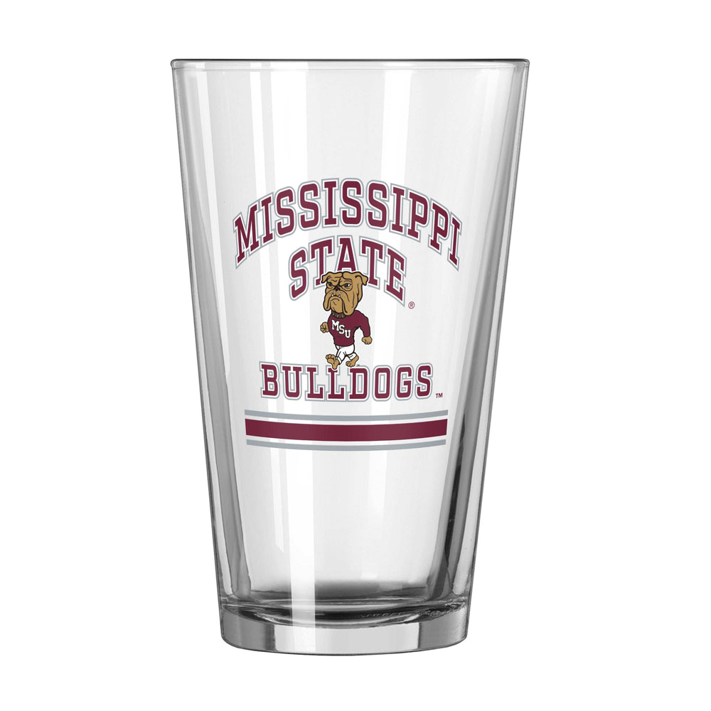 Mississippi State 16oz Archway Pint Glass - Logo Brands - Flyclothing LLC