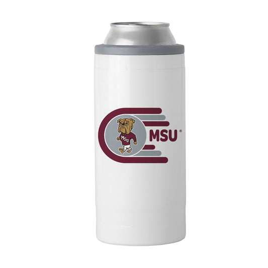 Mississippi State 12oz Whirl Slim Can Coolie - Logo Brands - Flyclothing LLC