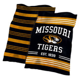 Missouri Colorblock Plush Blanket - Logo Brands - Flyclothing LLC