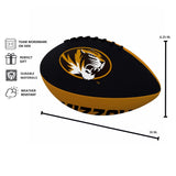 Missouri Pinwheel Junior Size Rubber Football - Logo Brands - Flyclothing LLC