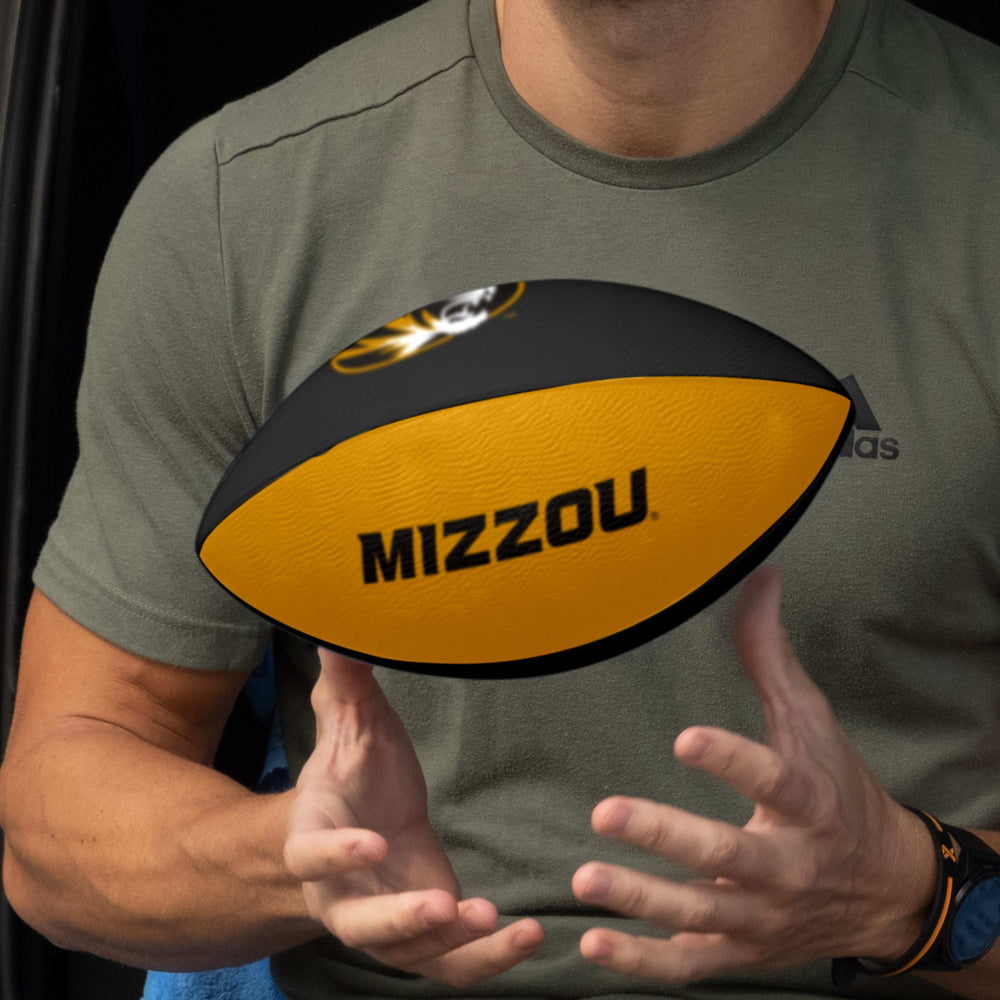 Missouri Pinwheel Junior Size Rubber Football - Logo Brands - Flyclothing LLC