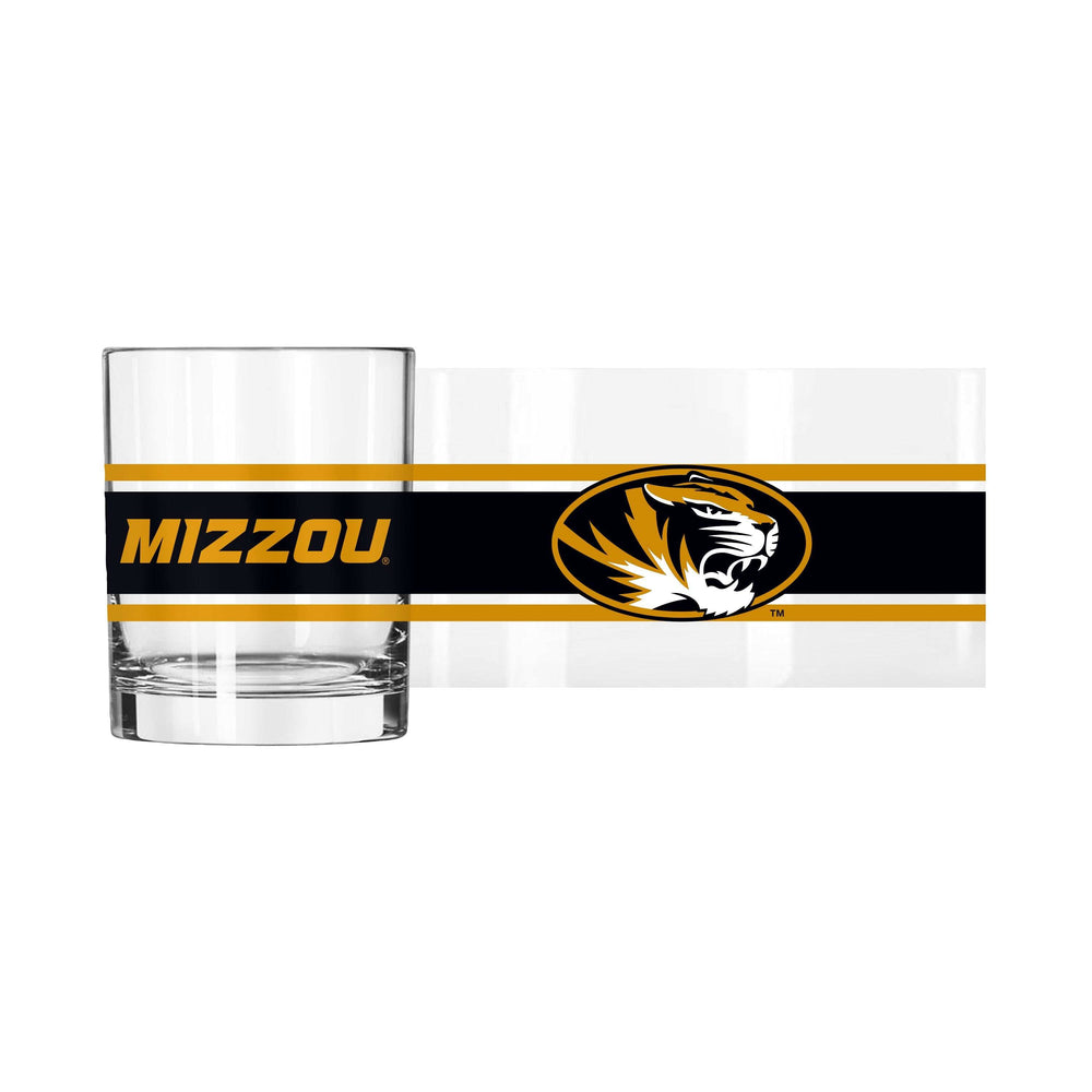 Missouri 14oz Stripe Rocks Glass - Logo Brands - Flyclothing LLC