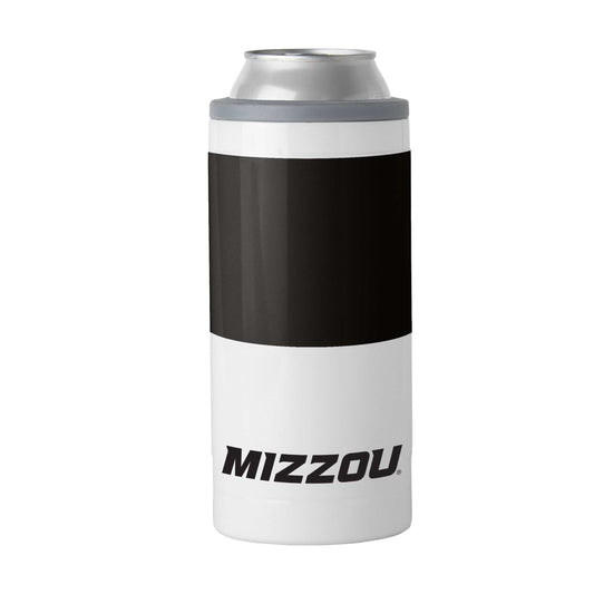 Missouri 12oz Colorblock Slim Can Coolie - Logo Brands - Flyclothing LLC