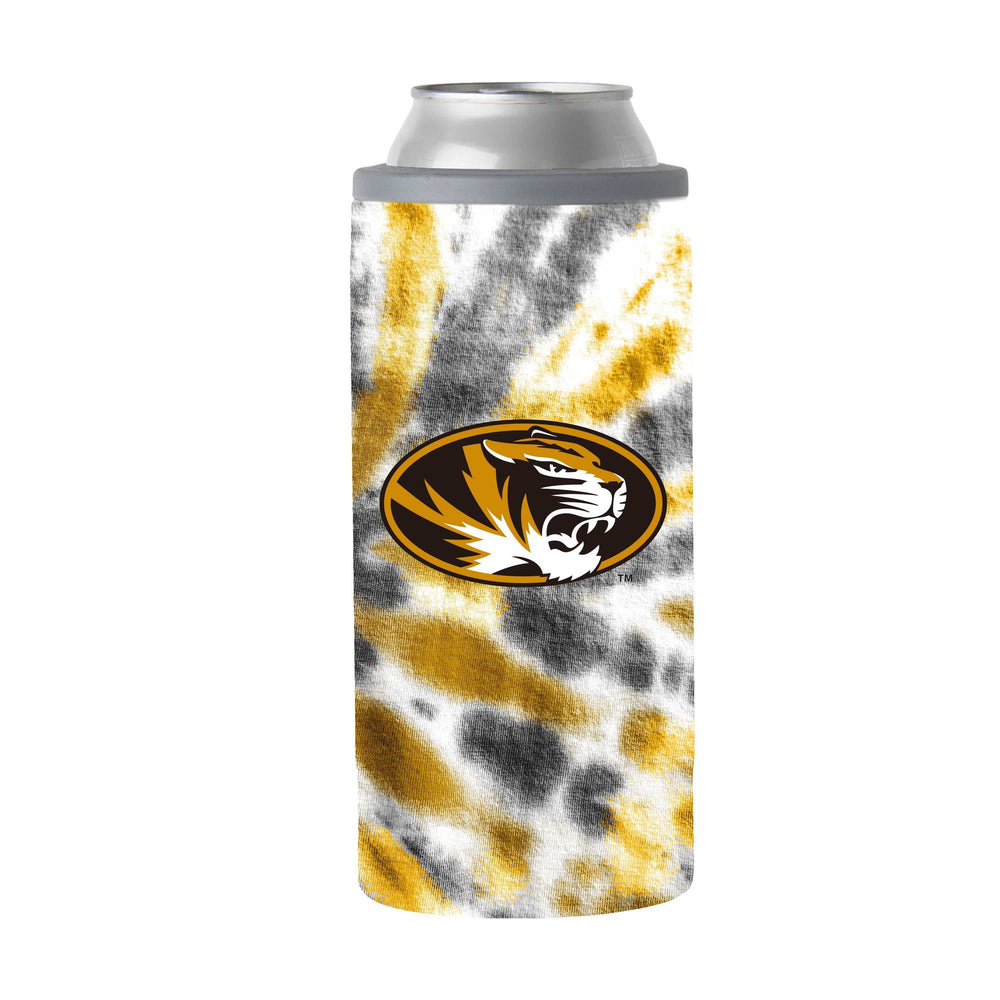Missouri 12oz Tie Dye Slim Can Coolie - Logo Brands - Flyclothing LLC