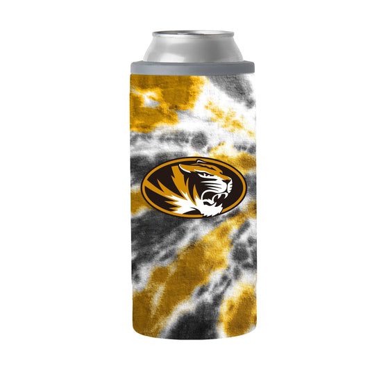 Missouri 12oz Tie Dye Slim Can Coolie - Logo Brands - Flyclothing LLC