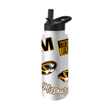 Missouri 34oz White Dreamweave Quencher Bottle