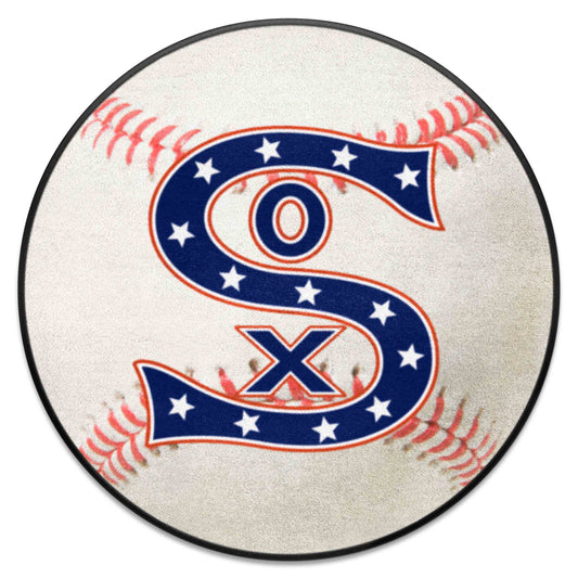 Chicago White Sox Baseball Rug - 27in. Diameter1917 - Chicago White Sox
