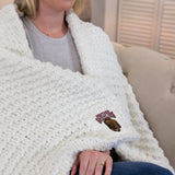 Montana Cable Knit Throw 50x60 - Logo Brands - Flyclothing LLC