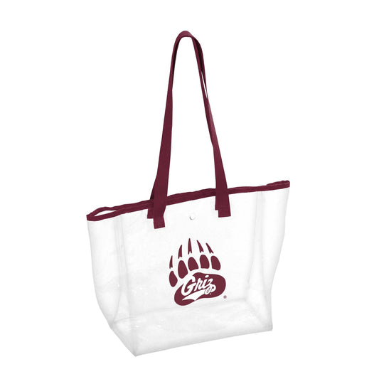 Montana Griz Paw Clear Tote - Logo Brands - Flyclothing LLC
