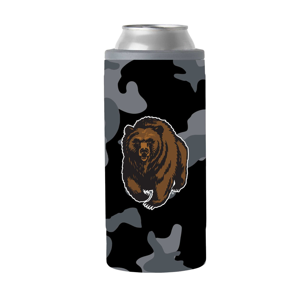 Montana Black Camo 12oz Slim Can Coolie - Logo Brands - Flyclothing LLC