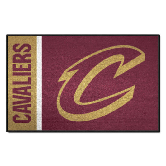 Cleveland Cavaliers Starter Mat Accent Rug - 19in. x 30in. Uniform Design - Cleveland Cavaliers