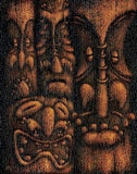 Black Market Art Company Wall of Tiki II Print