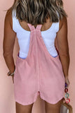 Knot Straps Denim Overalls with Pockets - Trendsi - Flyclothing LLC