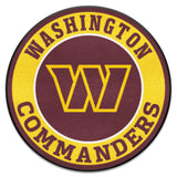 Washington Commanders Roundel Rug - 27in. Diameter - Washington Commanders