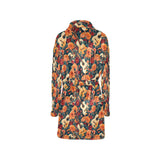 Baha Ranch Colores De Mexico Roses & Guitars Robe