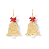 Christmas Bell Dangle Earrings - Trendsi - Flyclothing LLC