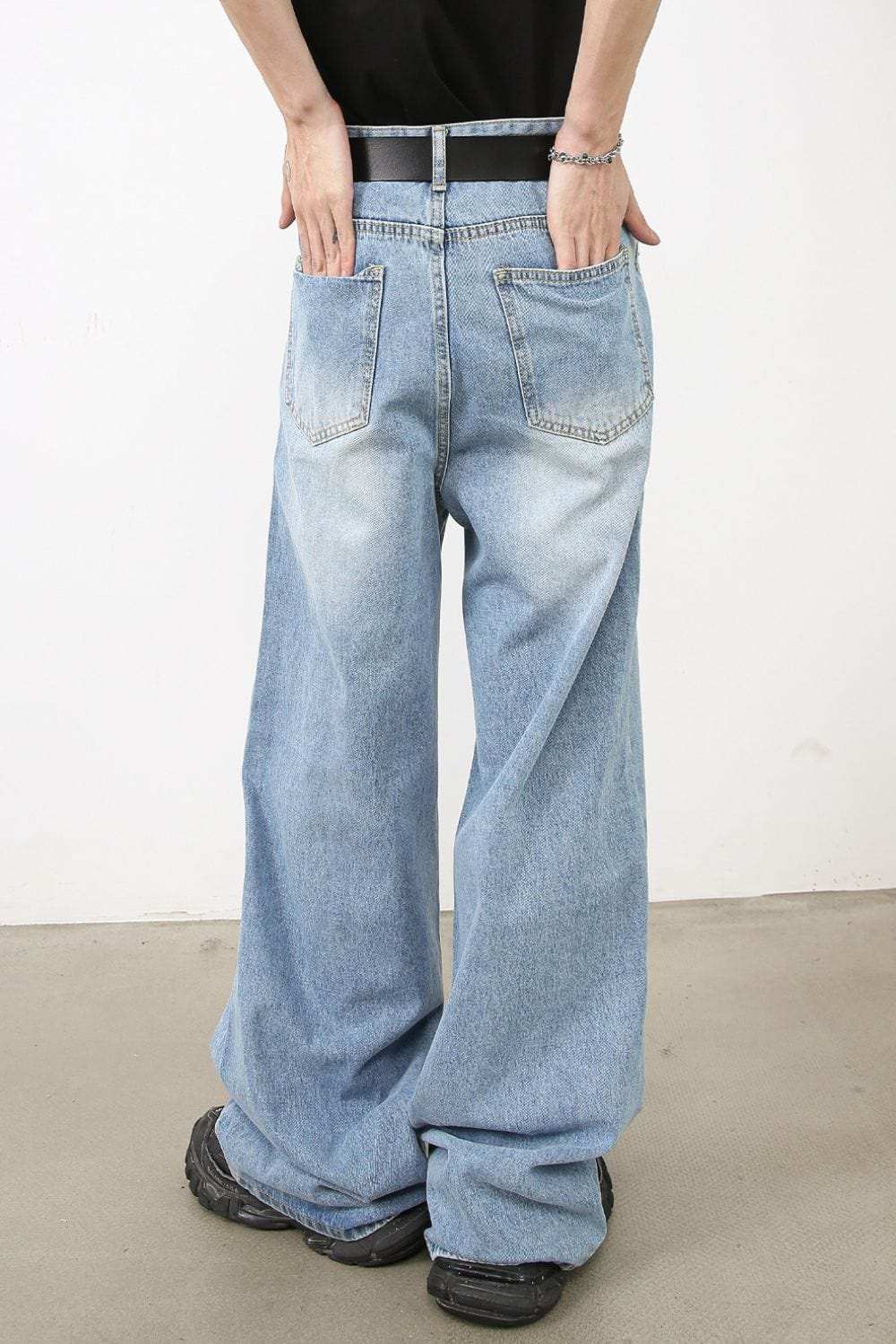 Men's Wide Leg Jeans - Trendsi - Flyclothing LLC