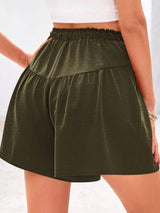 Full Size Casual Drawstring High Waist Relaxed Shorts Plus Size - Trendsi - Flyclothing LLC