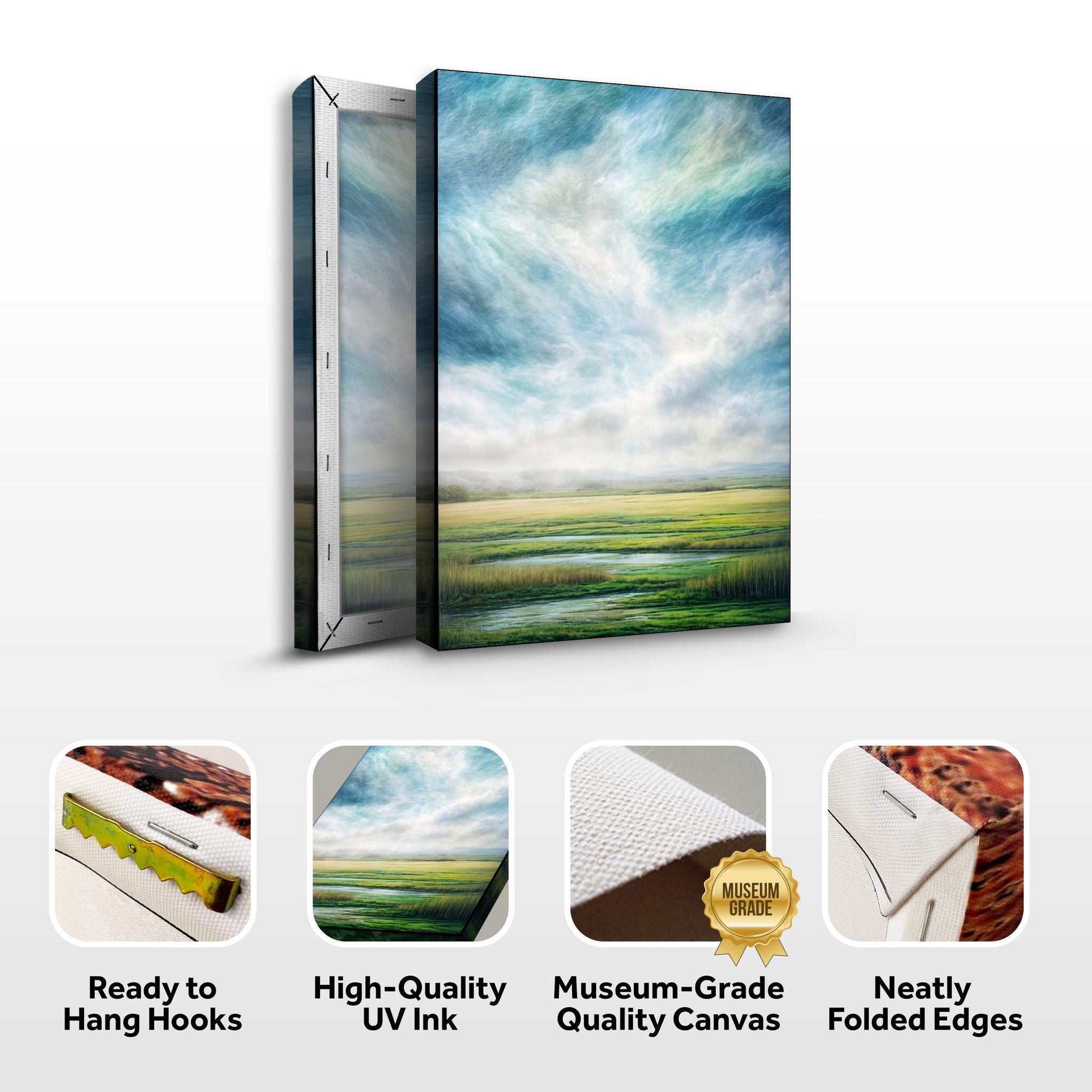 Modern Skyview Nature Wall Art - Tailored Canvases - Flyclothing LLC