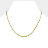 18 INCH Snake chain necklace - Madeline Love - Flyclothing LLC