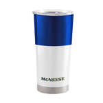 McNeese State 20oz Colorblock Stainless Tumbler - Logo Brands - Flyclothing LLC