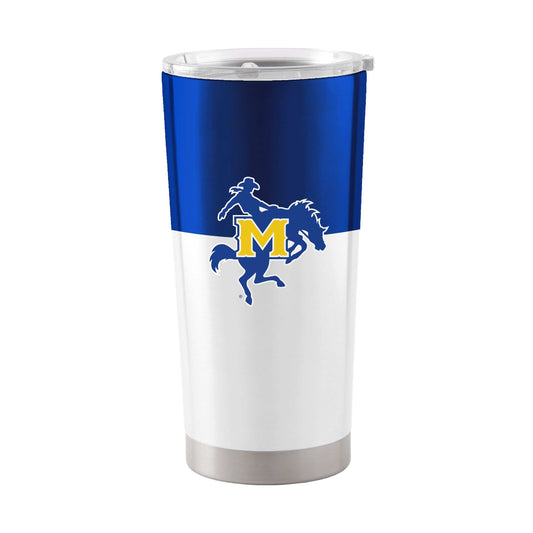 McNeese State 20oz Colorblock Stainless Tumbler - Logo Brands - Flyclothing LLC