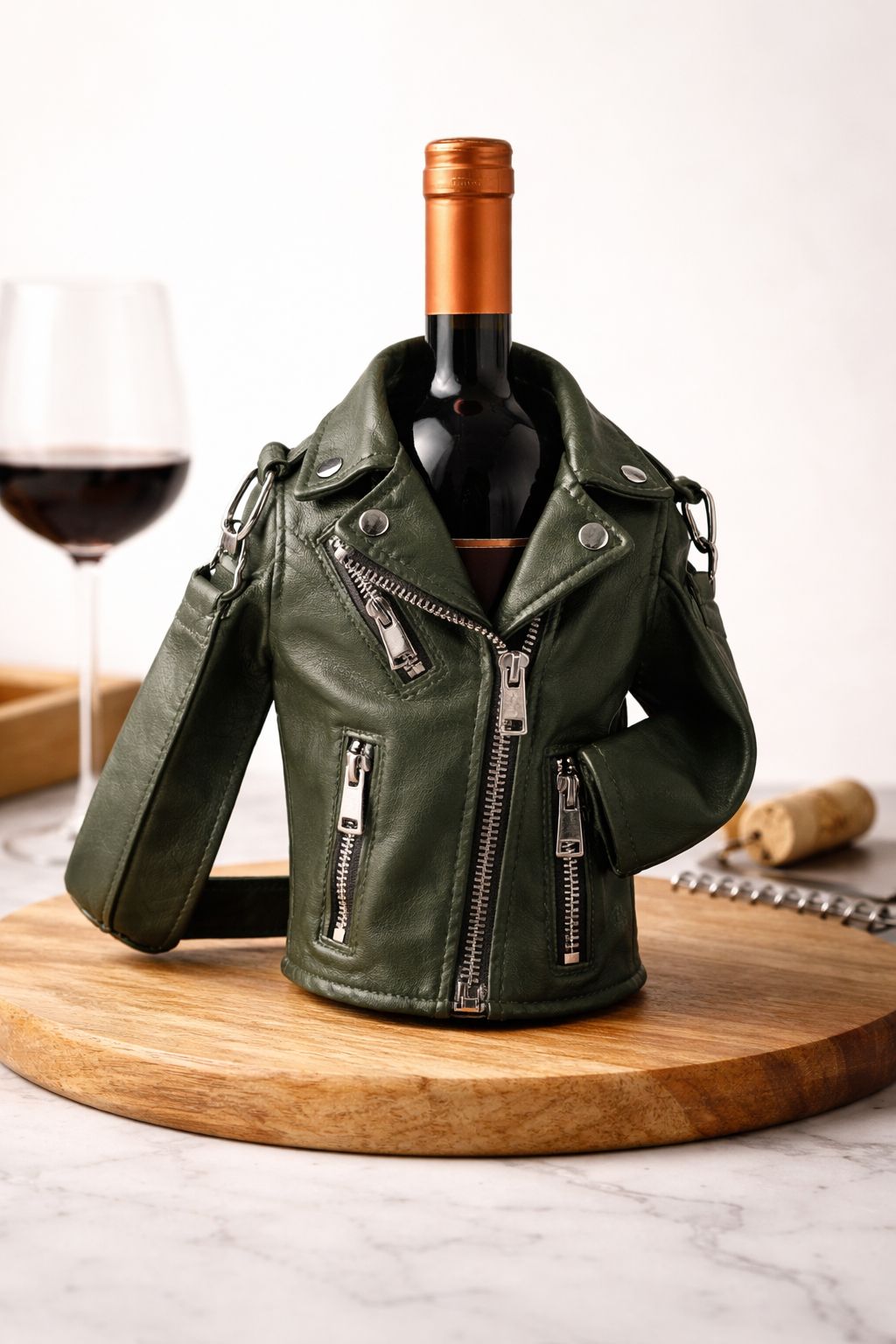 Vino, Wine/Alcohol Holder with Strap