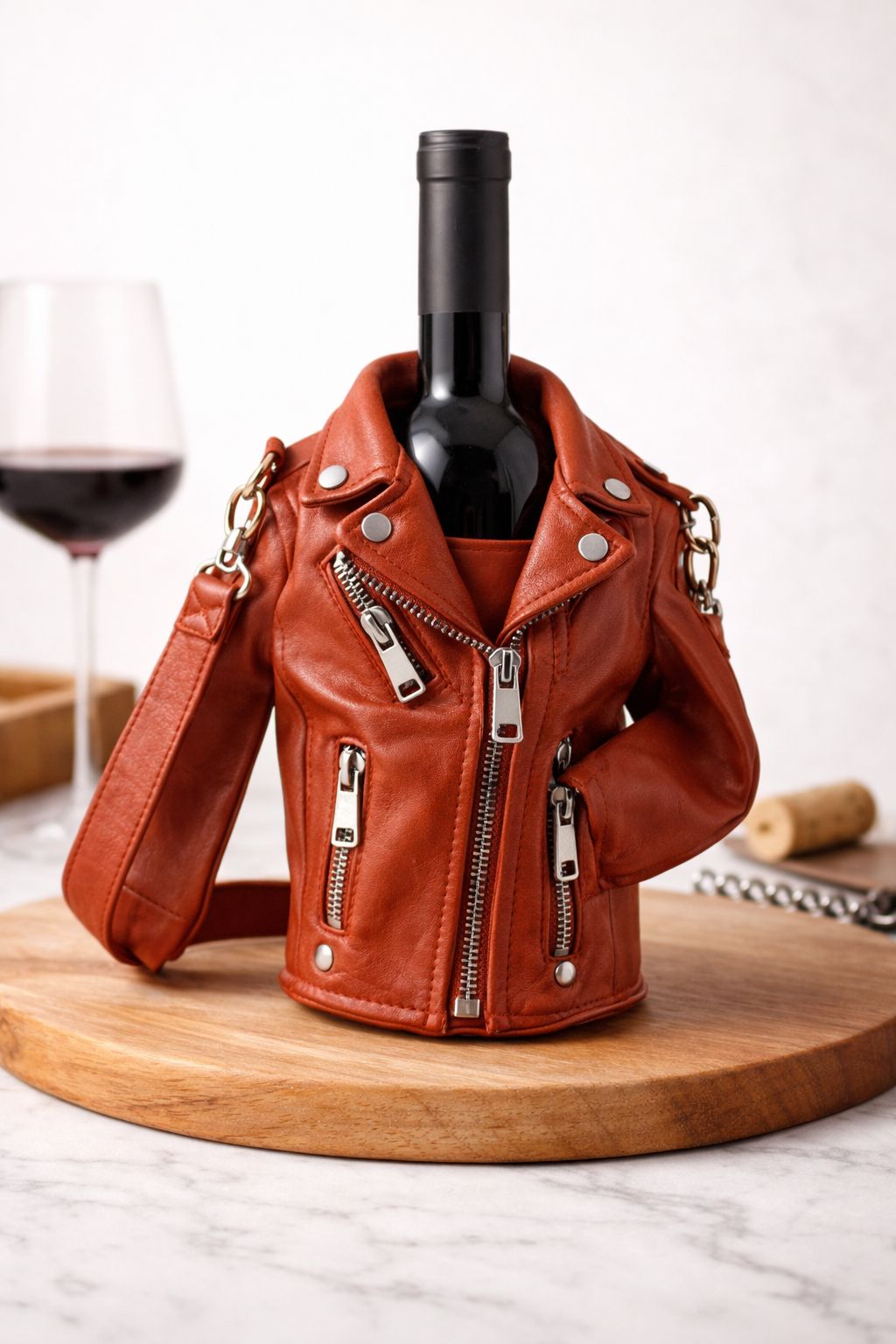 Vino, Wine/Alcohol Holder with Strap
