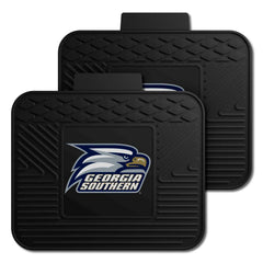 Georgia Southern Eagles Back Seat Car Utility Mats - 2 Piece Set - Georgia Southern