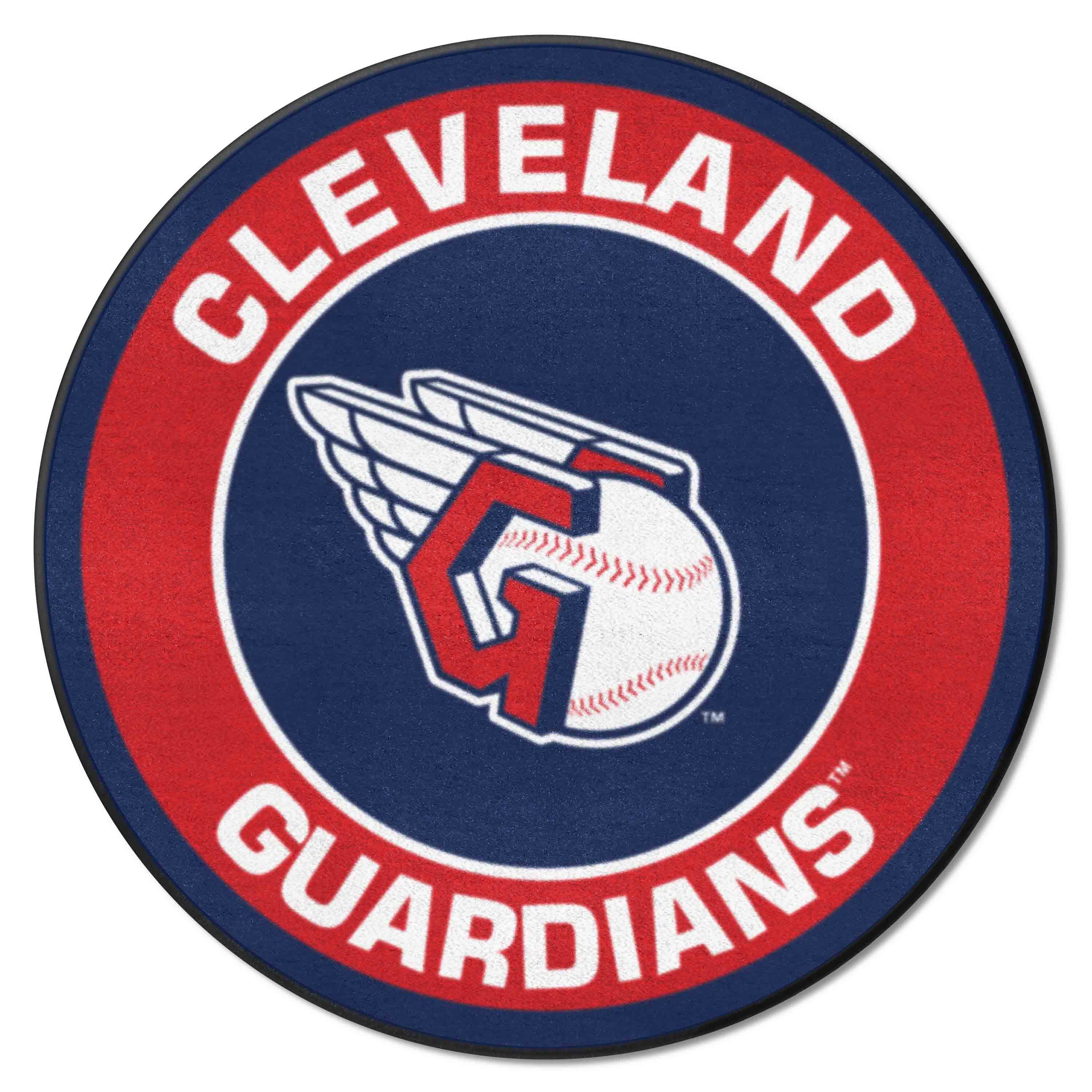 Cleveland Guardians Roundel Rug - 27in. Diameter - Cleveland Guardians
