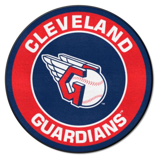 Cleveland Guardians Roundel Rug - 27in. Diameter - Cleveland Guardians