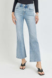 RISEN Full Size High Rise Ankle Flare Jeans - Trendsi - Flyclothing LLC