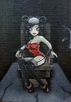 Black Market Art Company Electric Chair Print - Black Market Art Company - Flyclothing LLC