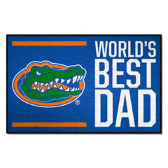 Florida Gators Starter Mat Accent Rug - 19in. x 30in. World's Best Dad Starter Mat - Florida