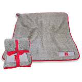Nebraska Campus Colors Frosty Fleece - Logo Brands - Flyclothing LLC