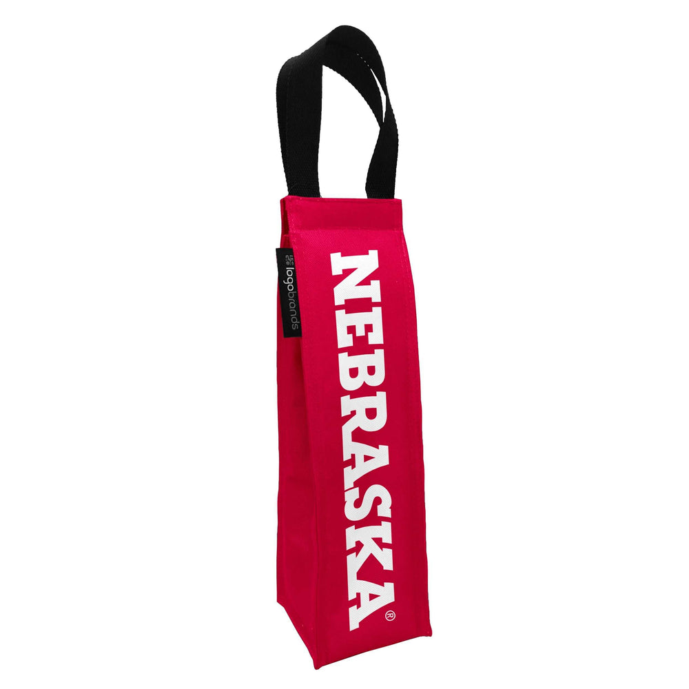 Nebraska Wine Tote - Logo Brands - Flyclothing LLC