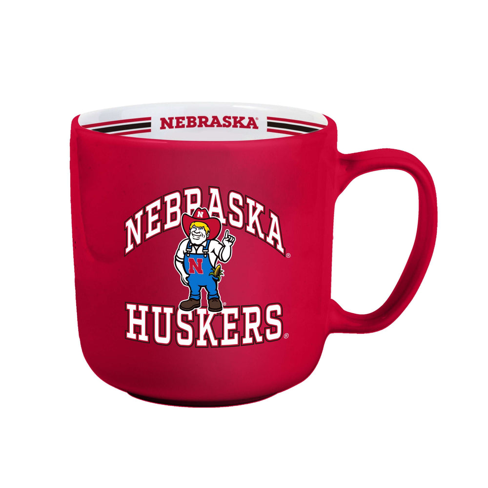 Nebraska 15oz Stripe Mug - Logo Brands - Flyclothing LLC