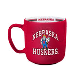Nebraska 15oz Stripe Mug - Logo Brands - Flyclothing LLC
